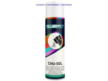 CHU-SOL usuwa gumę do żucia i klej z naklejką
