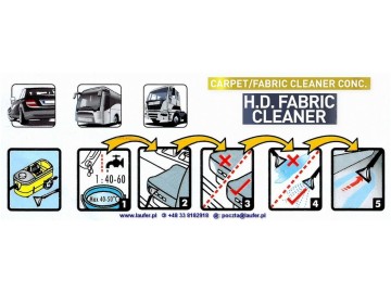 HD Fabric Cleaner do prania dywanów i tapicerki 