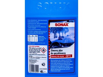 Płyn do spryskiwaczy zimowy -20 SONAX
