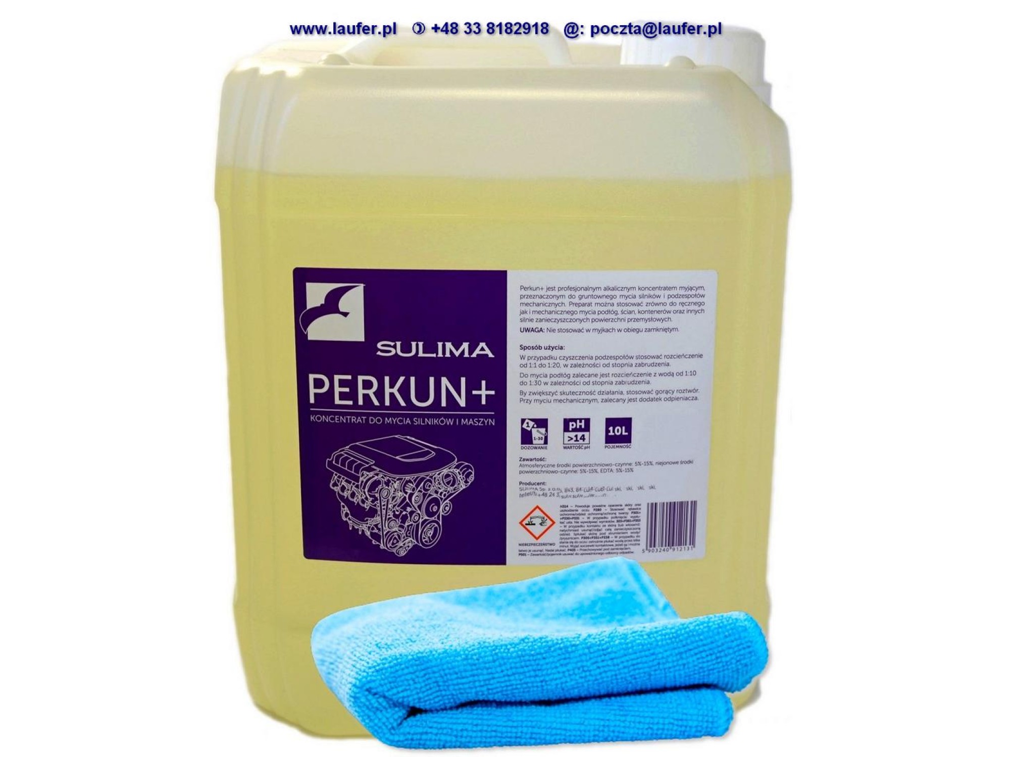 Perkun+ mocny środek do mycia i odtłuszczania